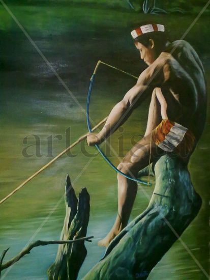 Pescador paciente 