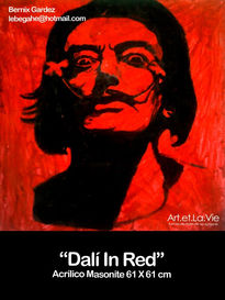 Dali in red