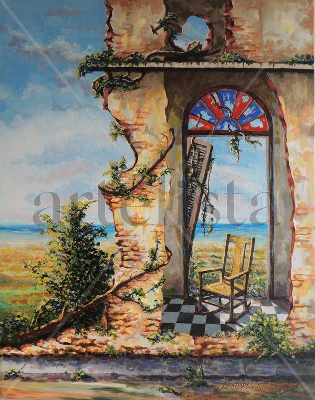 Rocking Chair in the Ruins / Sillon en la ruina