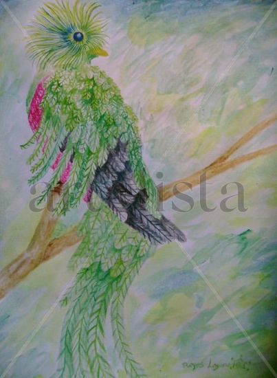 quetzalli Watercolour Card Animals