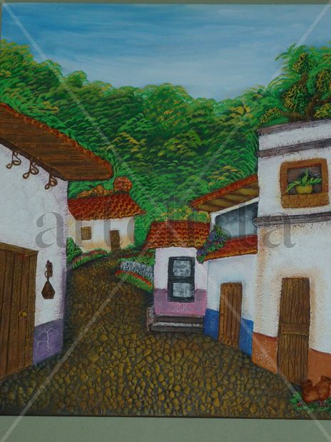 Camino a la montaña.