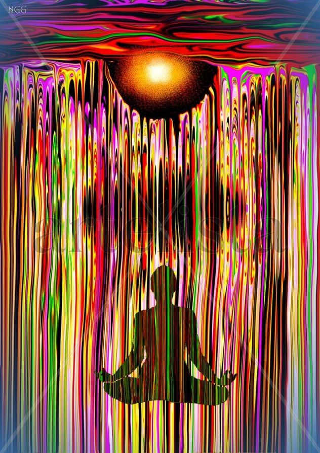 MEDITANDO BAJO LAS LÁGRIMAS.-