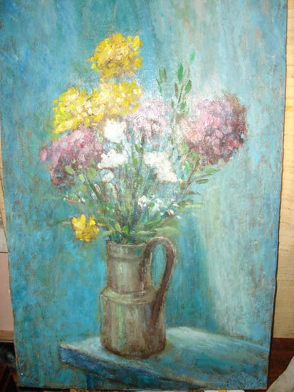 flores Oil Canvas Landscaping