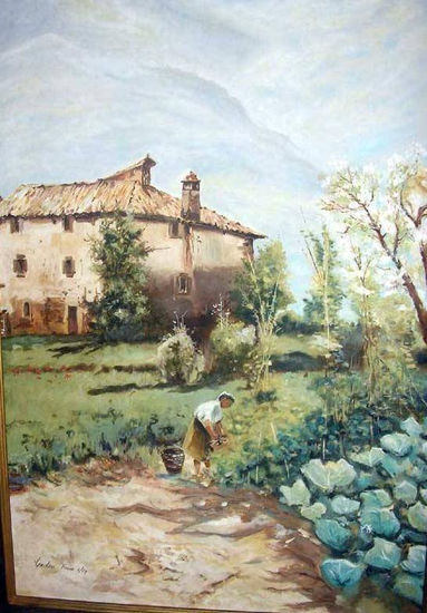 El Huerto Oil Canvas Landscaping