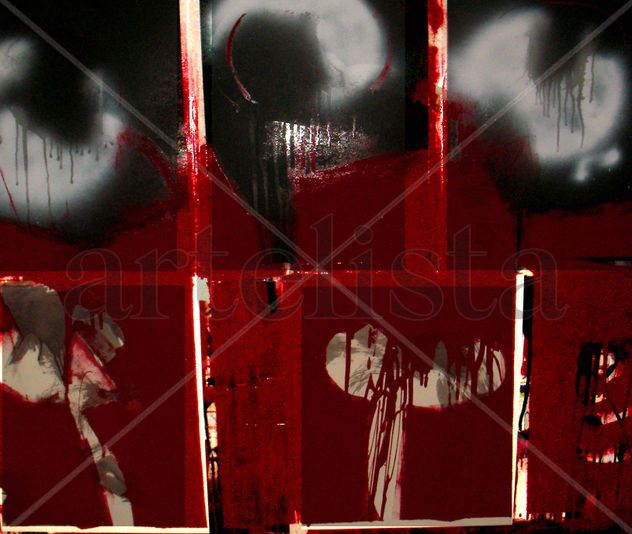 luna negra e roja sangre