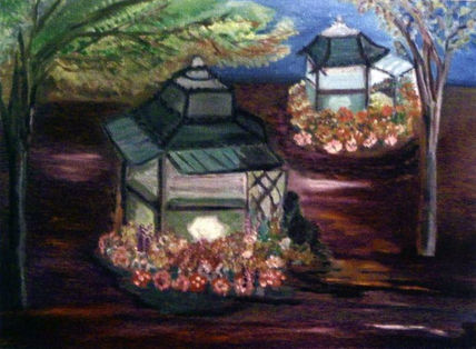Puesto de flores
