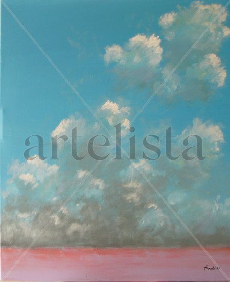 Ora llueve, ora sunshine Oil Canvas Landscaping