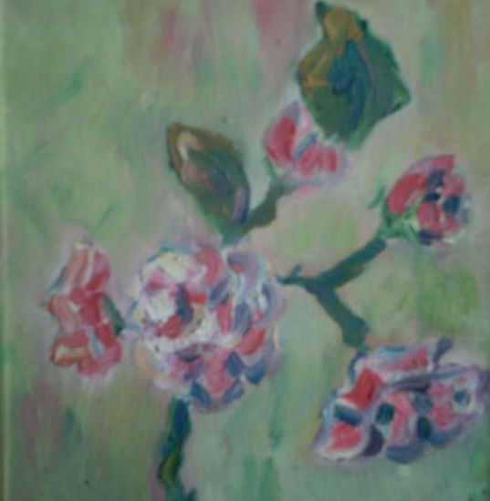 FLOR Oil Canvas Floral Painting