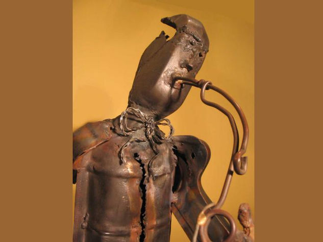 Mr. Saxo Iron Figurative