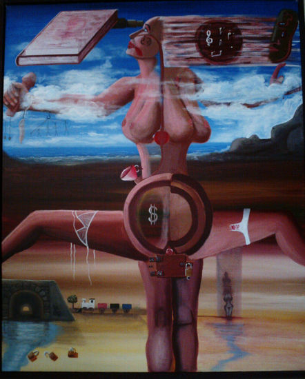 PROSTITUCION EN EL ARTE Oil Canvas Landscaping