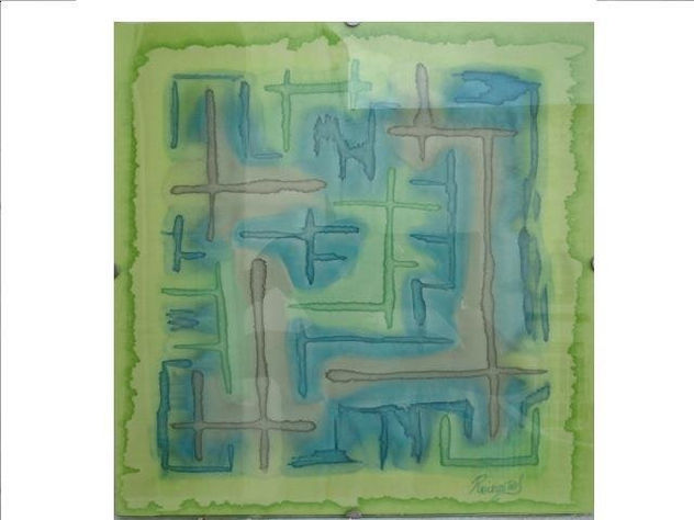 geometrico verde
