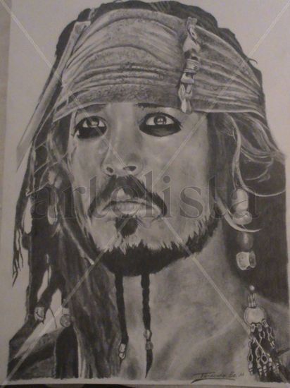 Jhonny Depp Pencil