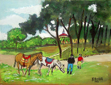 Paseo entre pinares