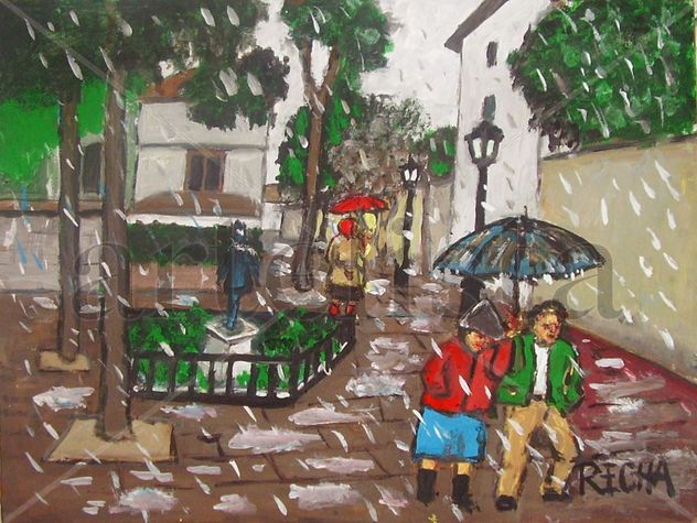 PARAGUAS  EN VILLAVICIOSA