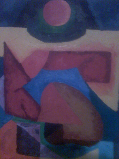 abstracto Oil Canvas Figure Painting