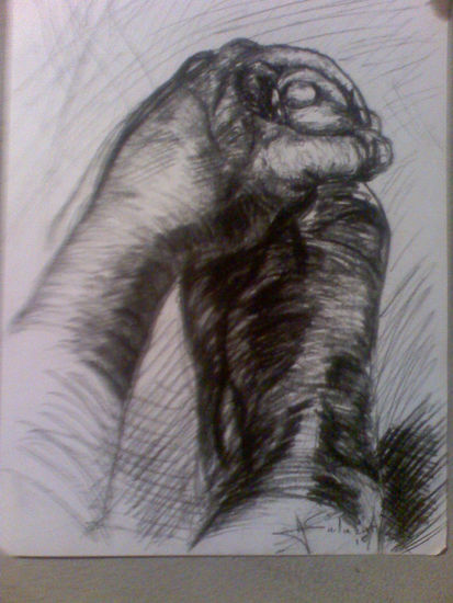 mano y pie Charcoal