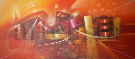 Abstractos al óleo...