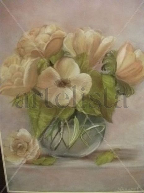 Florero de cristal