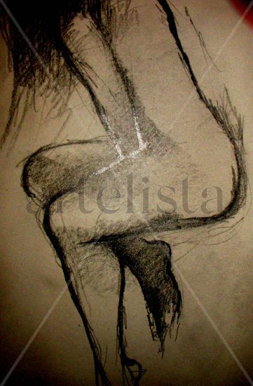 doble paseo Media Mixta Cartulina Desnudos