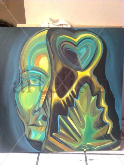 obsidiana arcoiris Acrylic Canvas Others