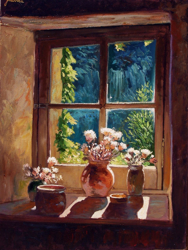 Contraluz en la ventana