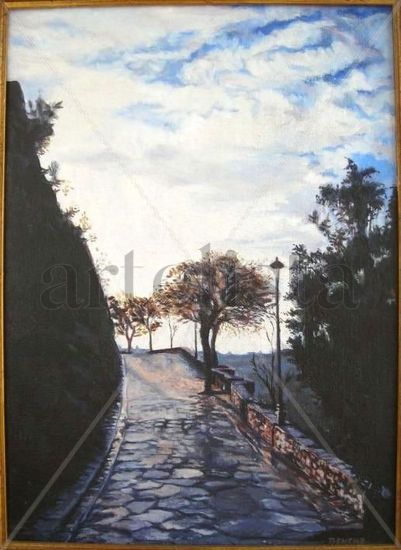 Tras la lluvia... Oil Panel Landscaping