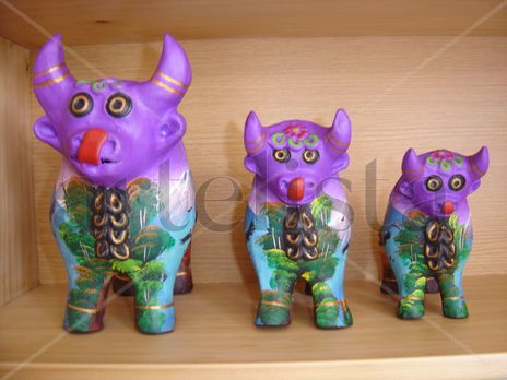 Toritos   de pucara...