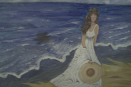Paseando en la playa