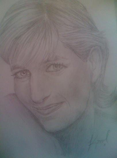 Lady Di!!! Pencil