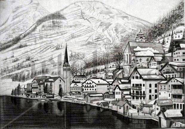 Hallstatt Lápiz