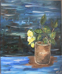 Vaso con flores...