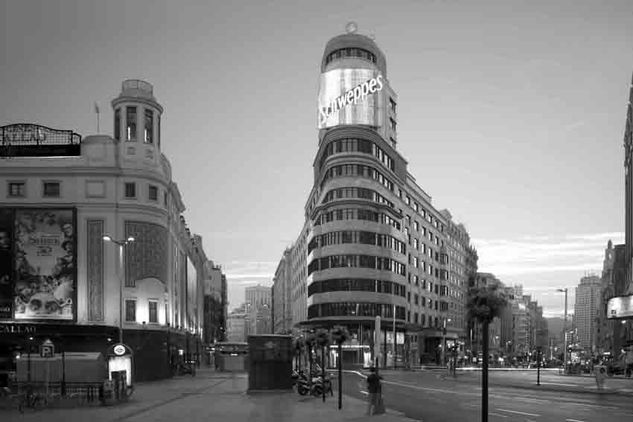 Callao nocturno, Madrid 