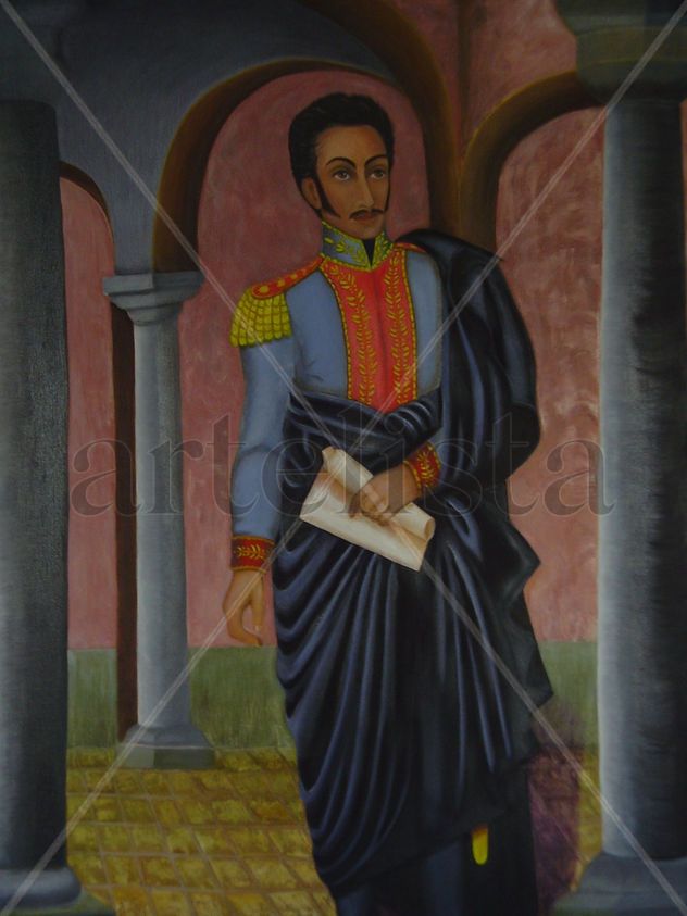 Simon Bolivar en El Cuartel San Carlos Colombia