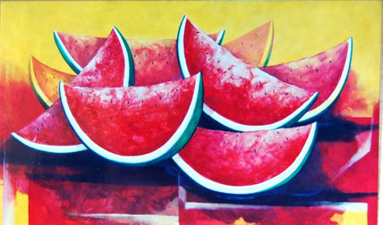 Media lunas de sandía