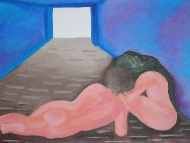 Interior Oil Canvas Nude Paintings