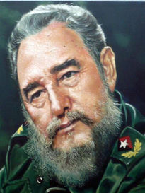 Retrato de Fidel...