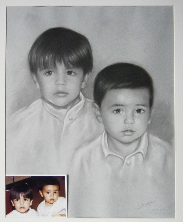 RAUL Y JAVIER....MIS NIETOS MAS PEQUEÑOS