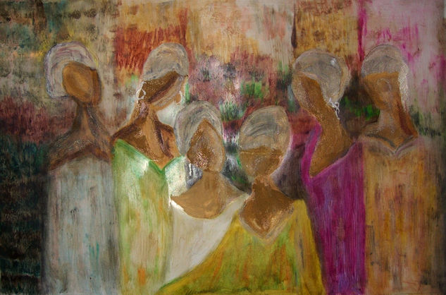 Mujeres Oil Canvas Others