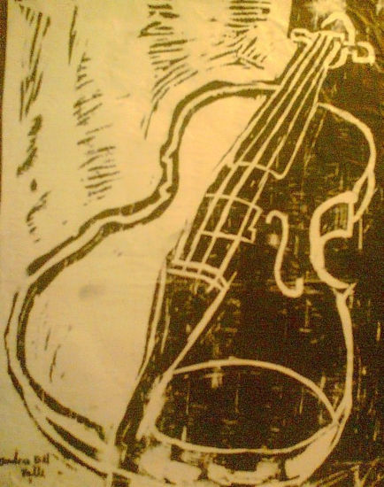 Violin Etching Process