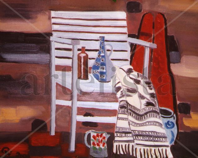 NATURE SILENCIEUSE A LA CHAISE BLEUE