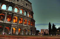 Coliseum al atardecer