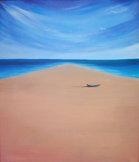 Infinito Oil Canvas Marine Painting