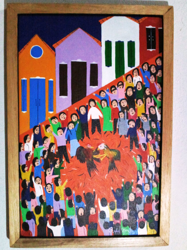 GALLOS EN LA NOCHE