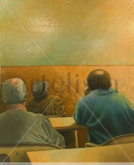 El encuentro Oil Canvas Others