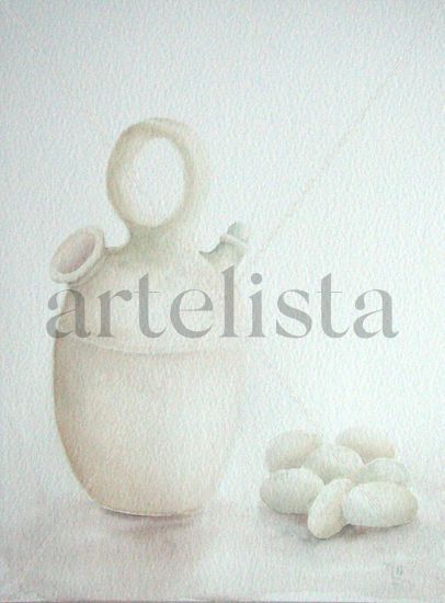 Botijo Zen Watercolour Paper Still Life Paintings