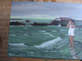 lucia  y el mar