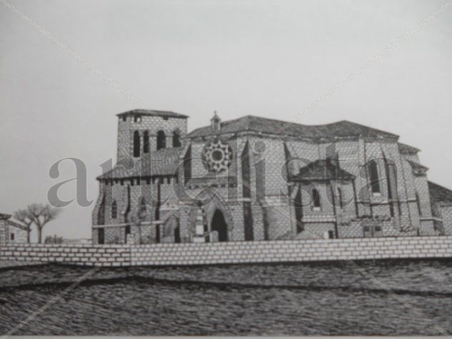 Iglesia de pueblo Charcoal