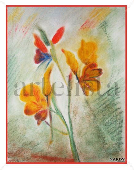 Flores Pastel Paper Landscaping