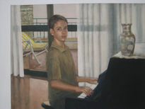 Niño al piano