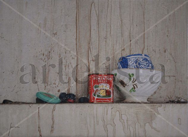 Abandonados en la leja 35,5 X 50